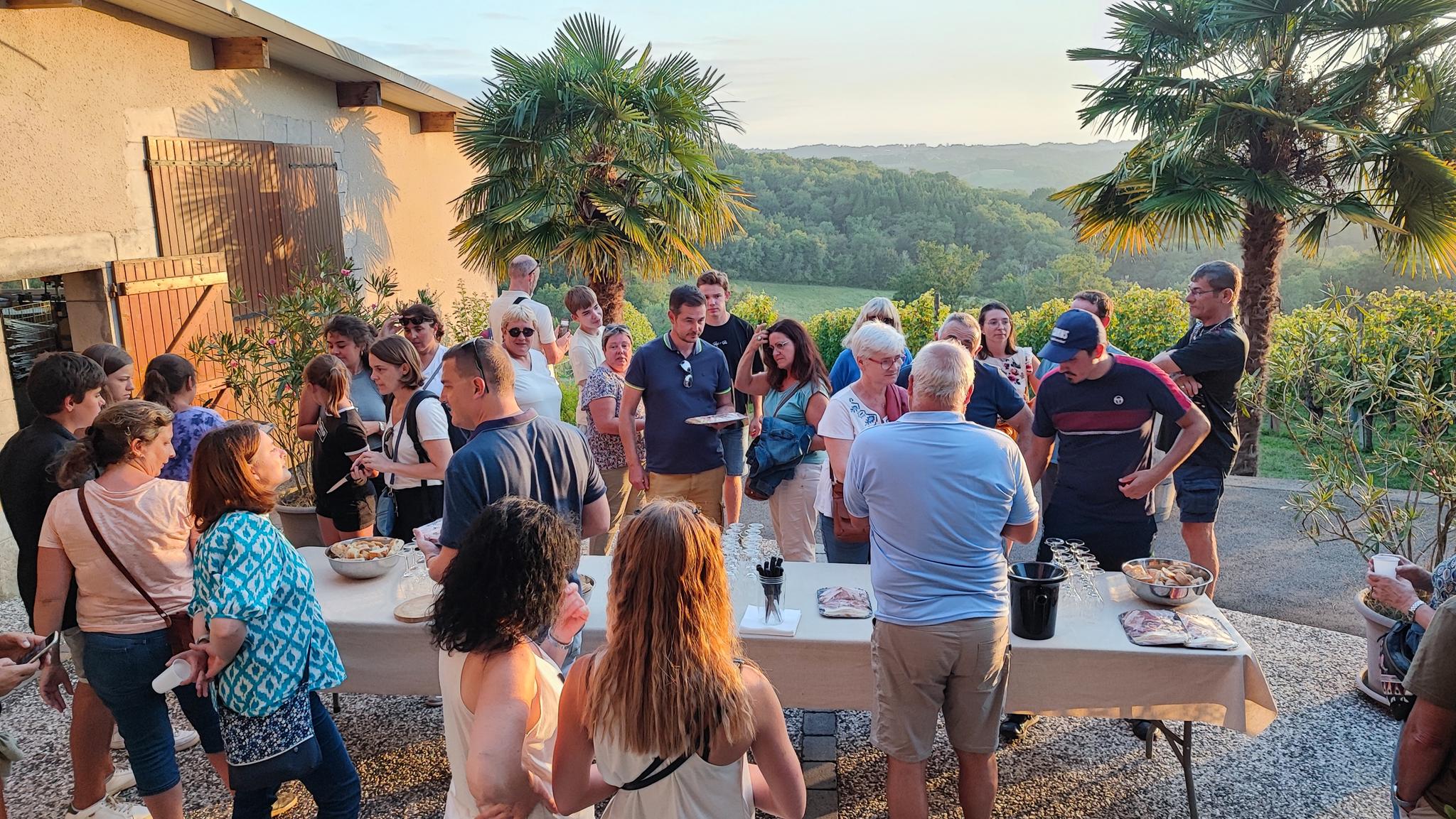 Balade dinatoire au crépuscule, AOC Jurançon