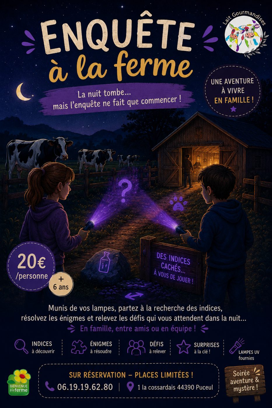 Enquête à la ferme - Nocturne