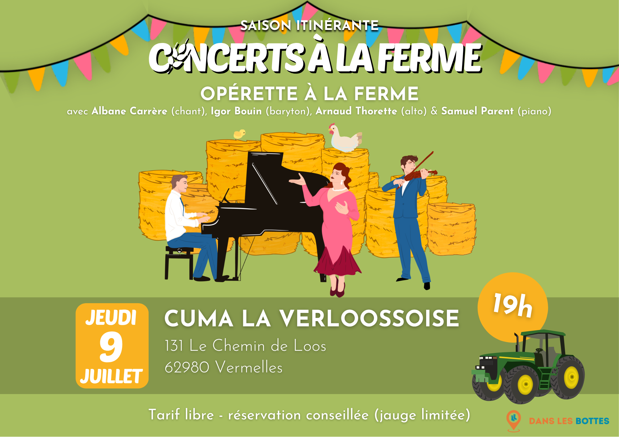 Concert à la CUMA La Verloossoise