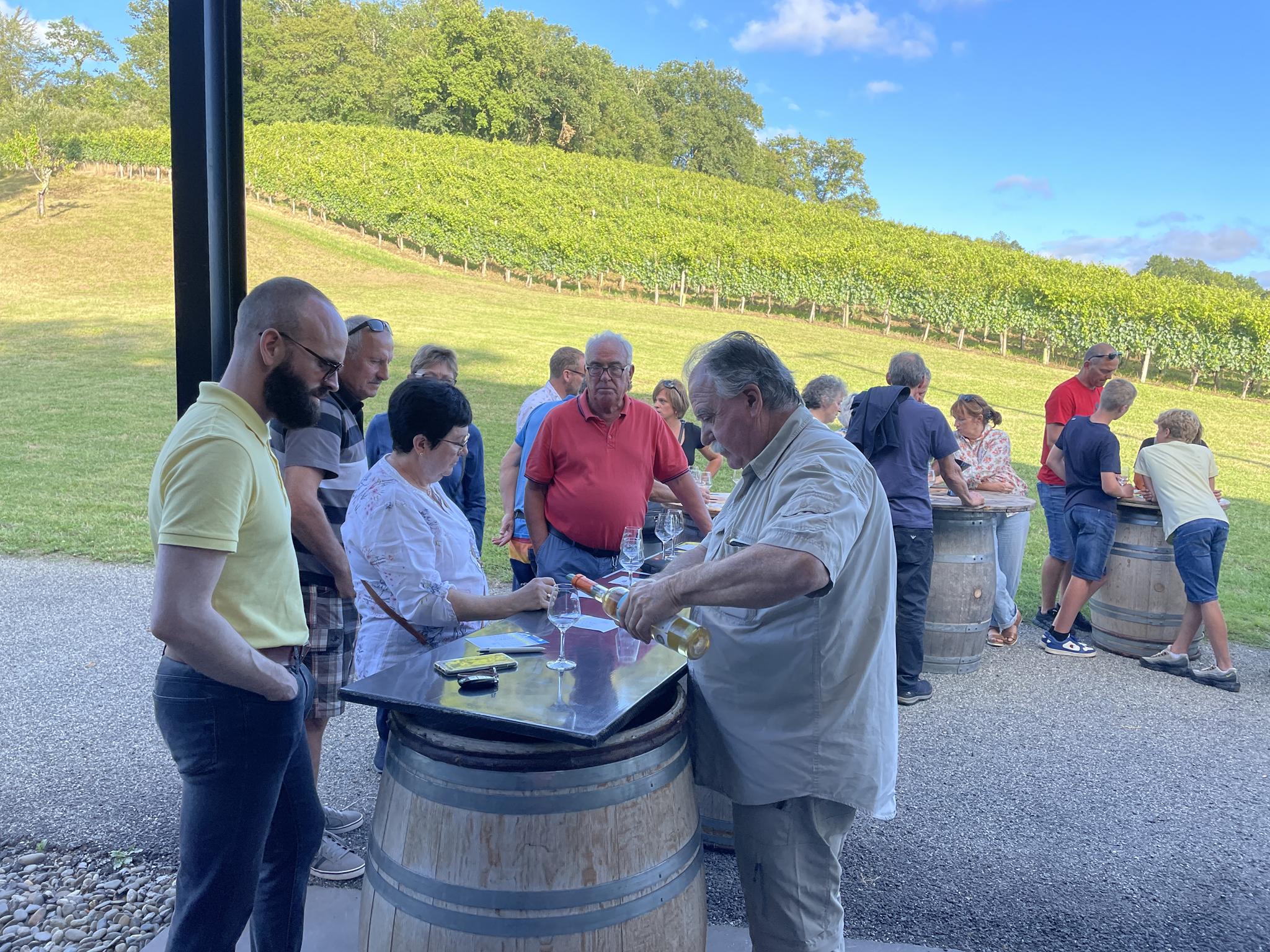 Photo de Soirée chants béarnais au domaine, AOC Jurançon