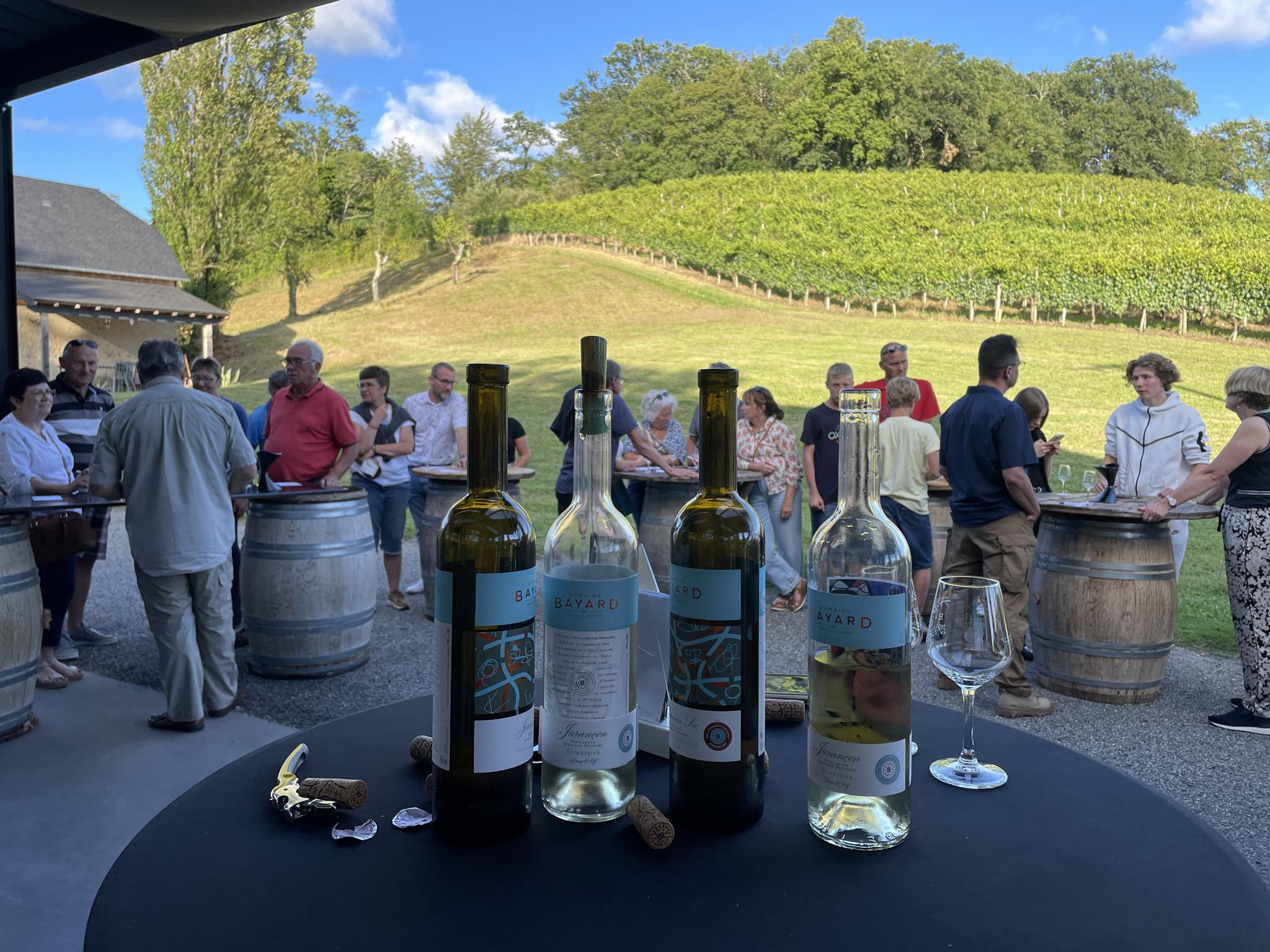 Photo de Soirée chants béarnais au domaine, AOC Jurançon