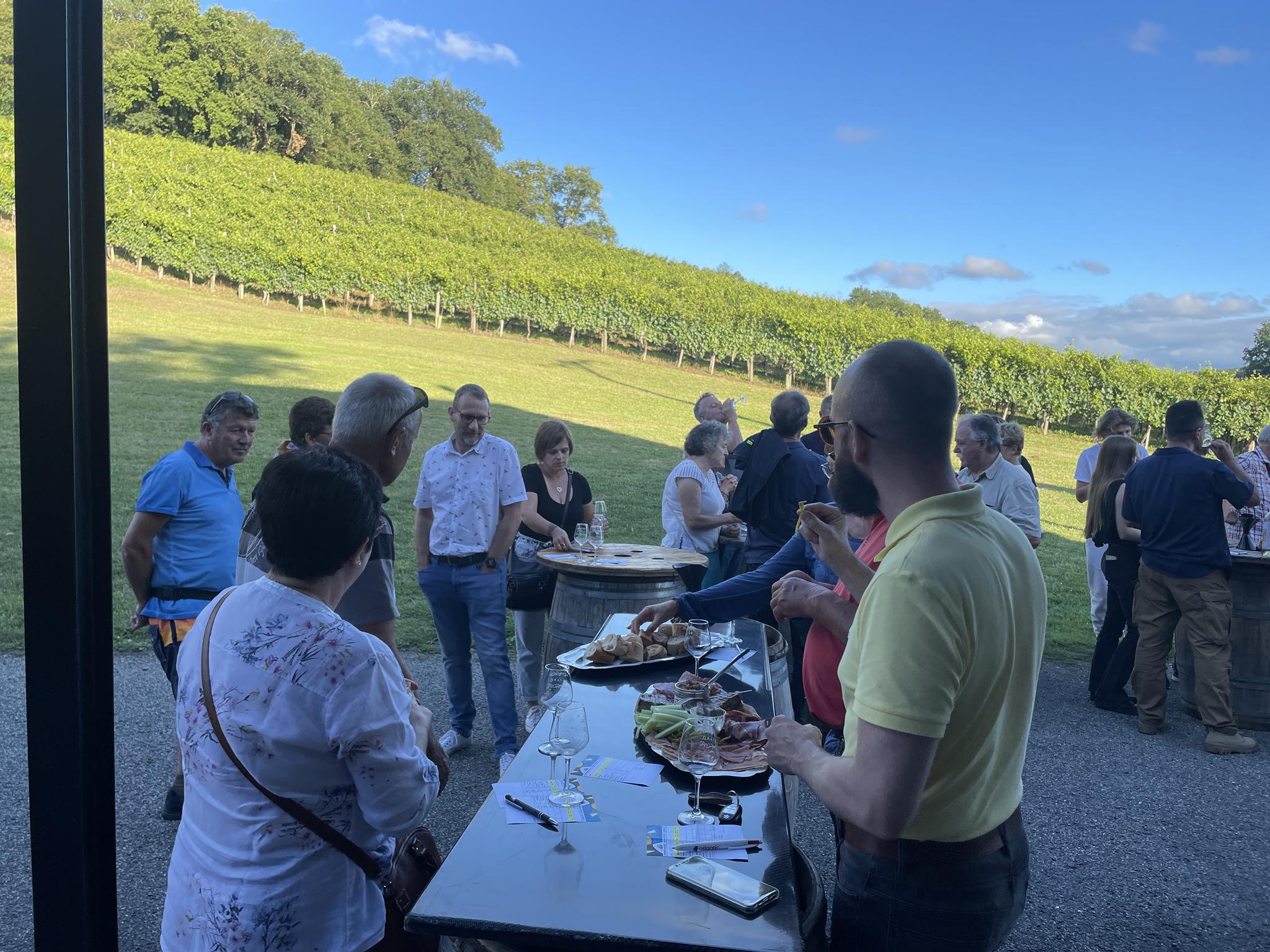 Photo de Soirée chants béarnais au domaine, AOC Jurançon