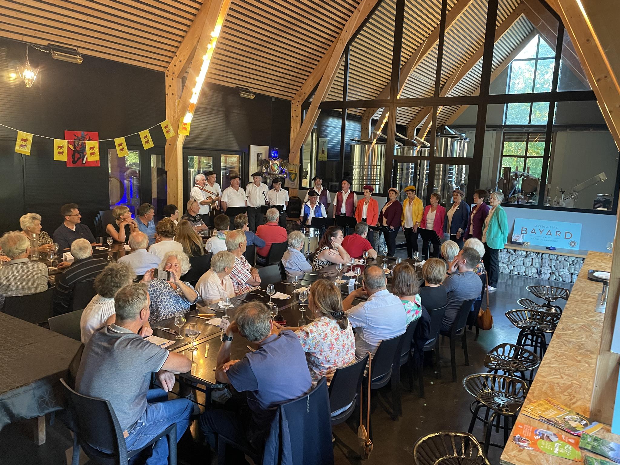 Soirée chants béarnais au domaine, AOC Jurançon