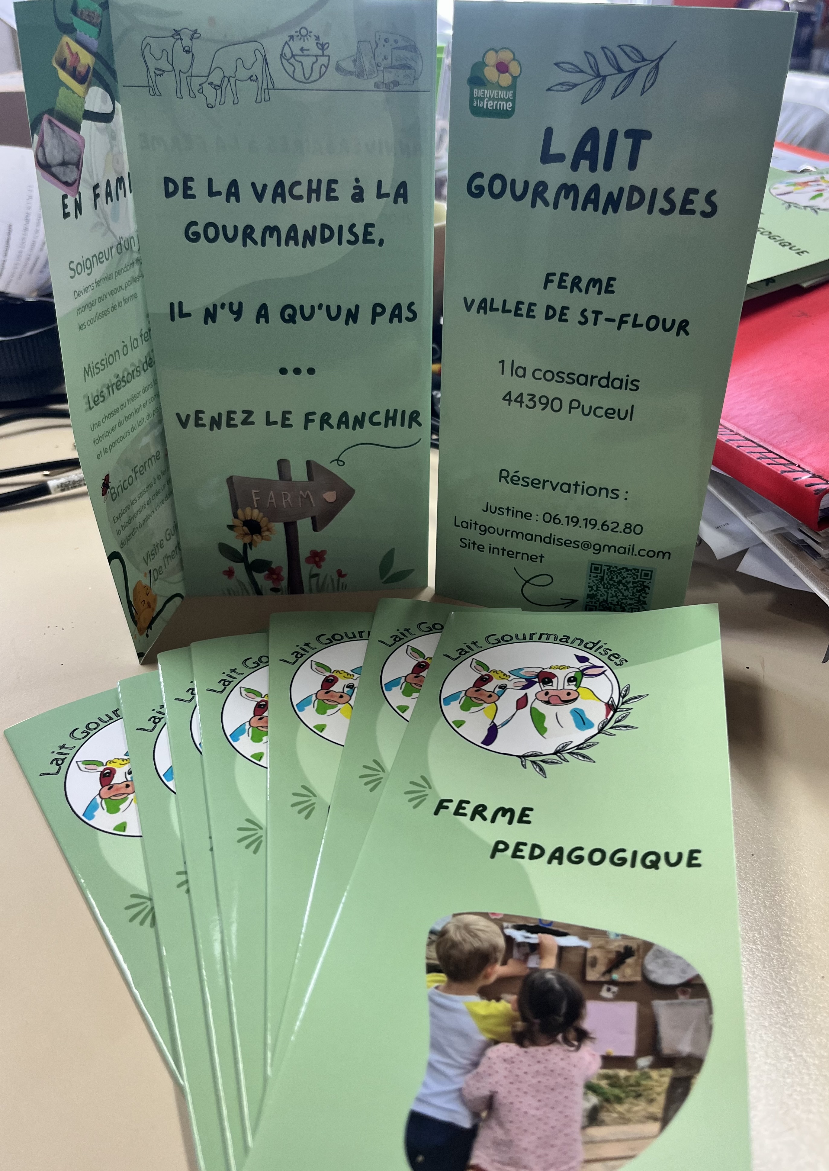 Photo de GAEC de la vallée de Saint Flour - Lait Gourmandises 