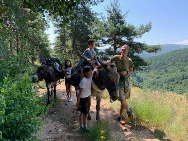 Photo de Randonnée avec un âne 