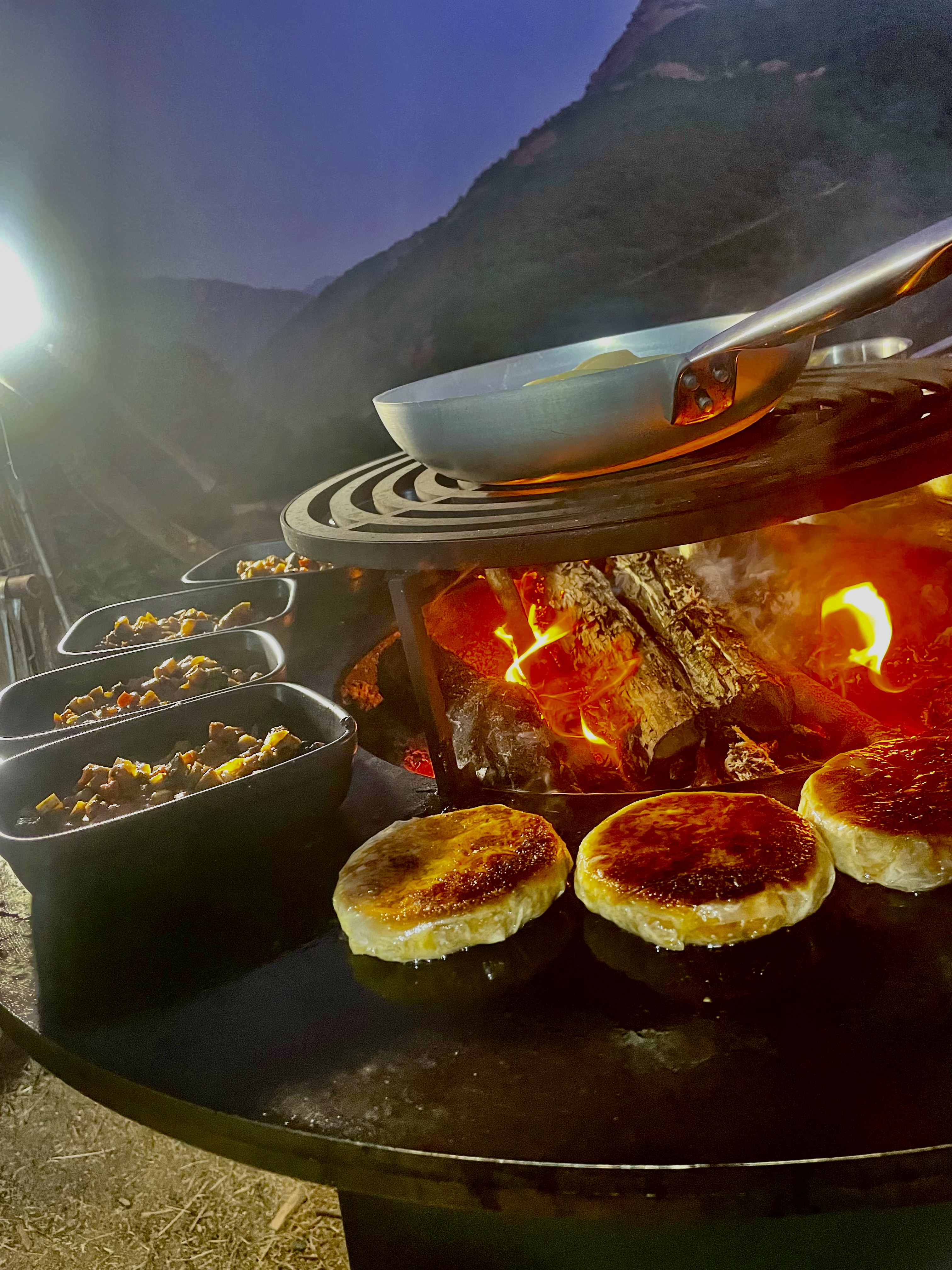 Brasero fermier avec un chef étoilé