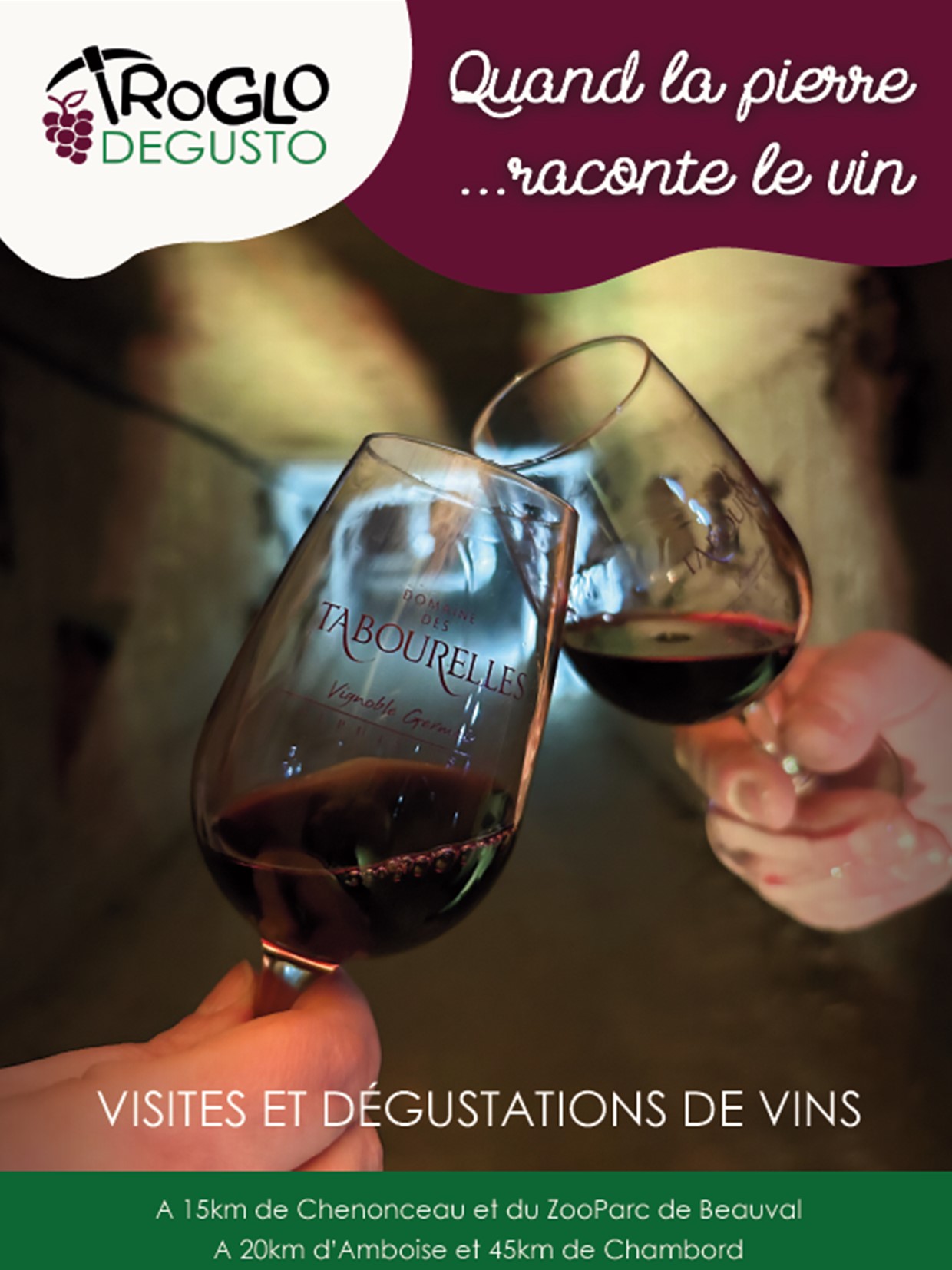 Domaine des Tabourelles - Troglo Degusto