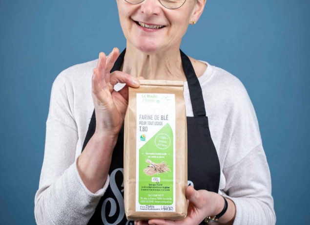 Photo de Ferme RUETTE <br> Le moulin d'Agnès: farines, spécialité céréalière, nouille, préparations gourmandes sucrées