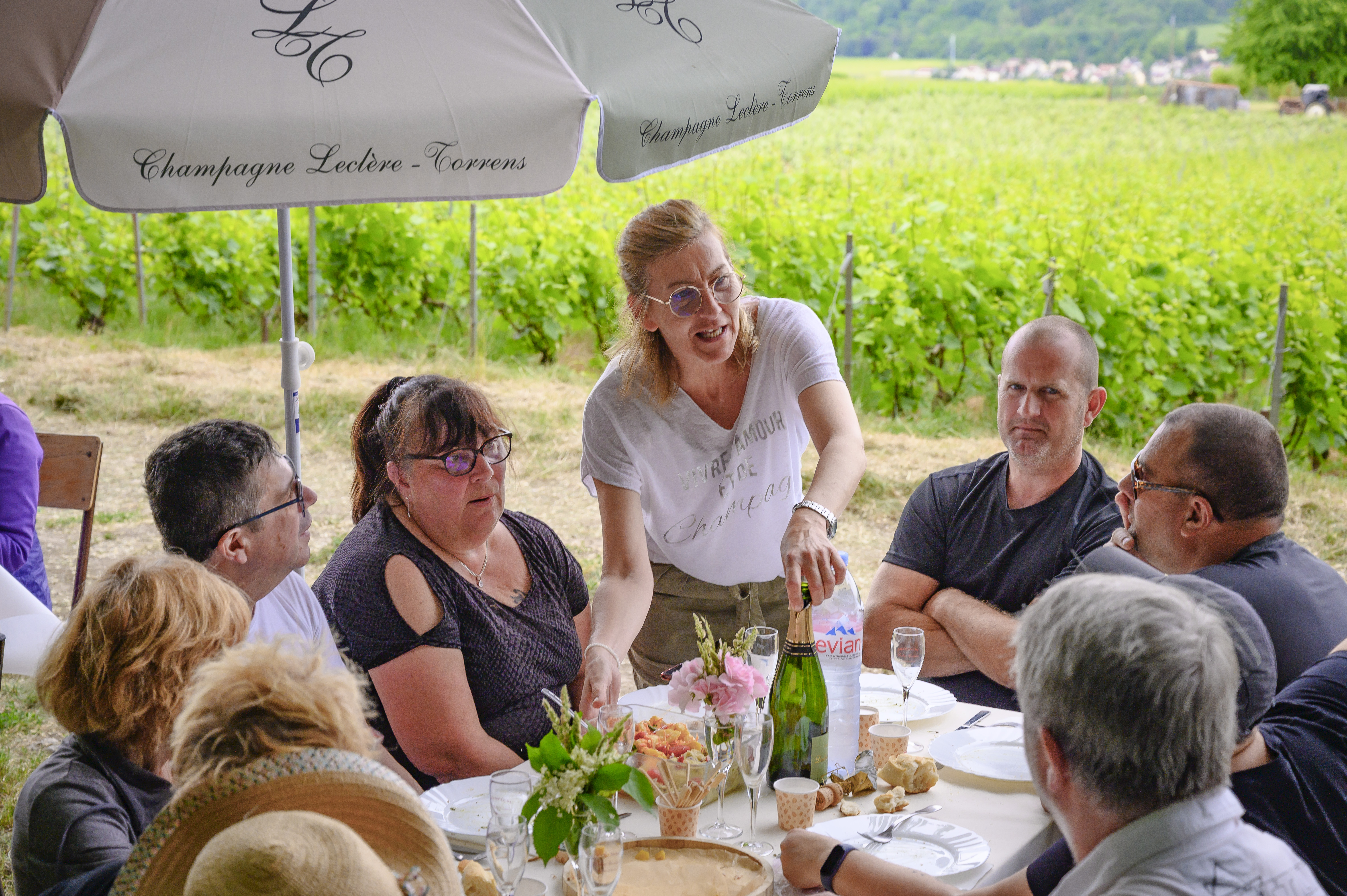 Photo de Randonnée et repas dans les vignes