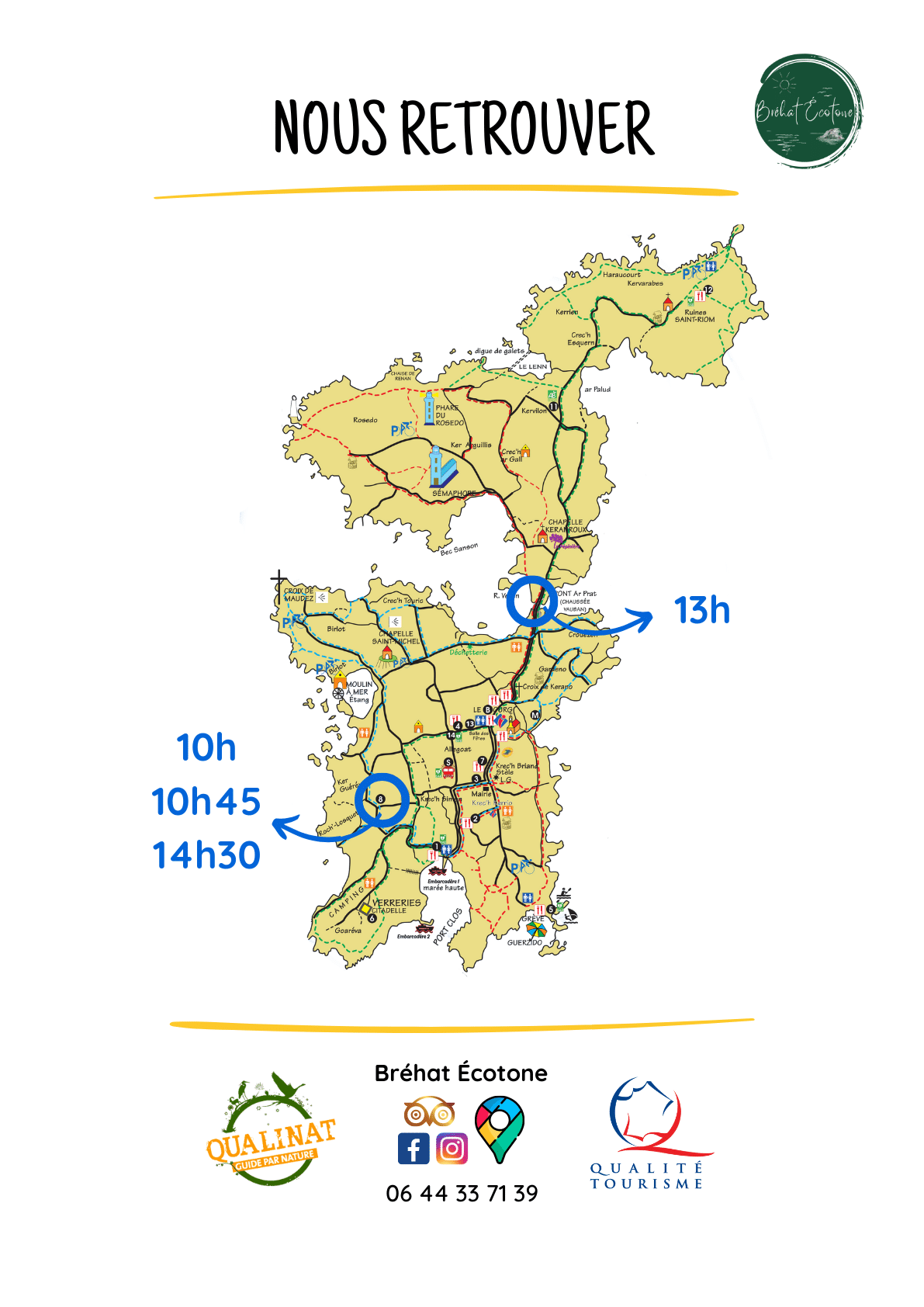 Photo de À la rencontre d'une agriculture - Lait Bréhatines, l'entreprise